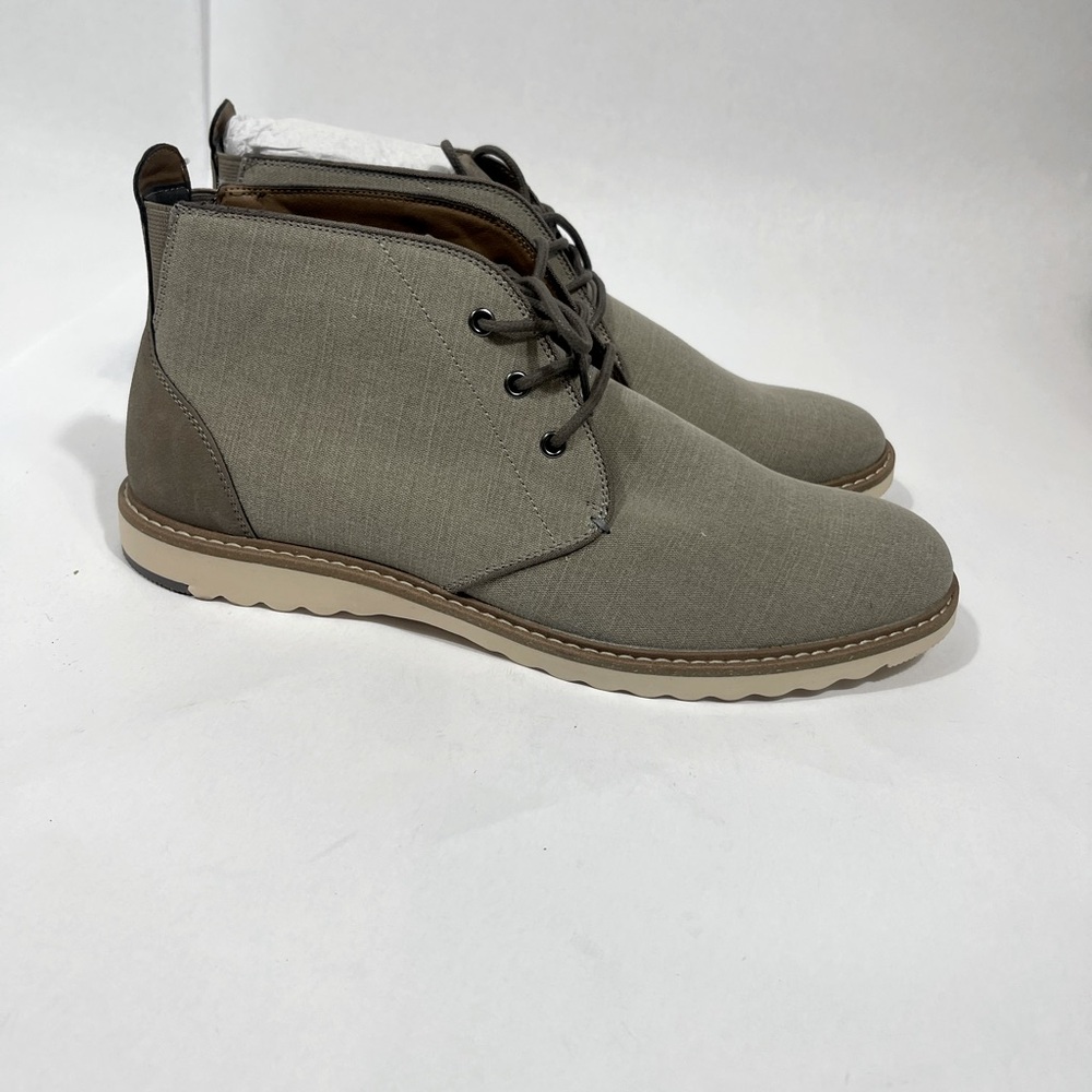 Lands' End Men's Chukka Boot Rich Olive Green 11